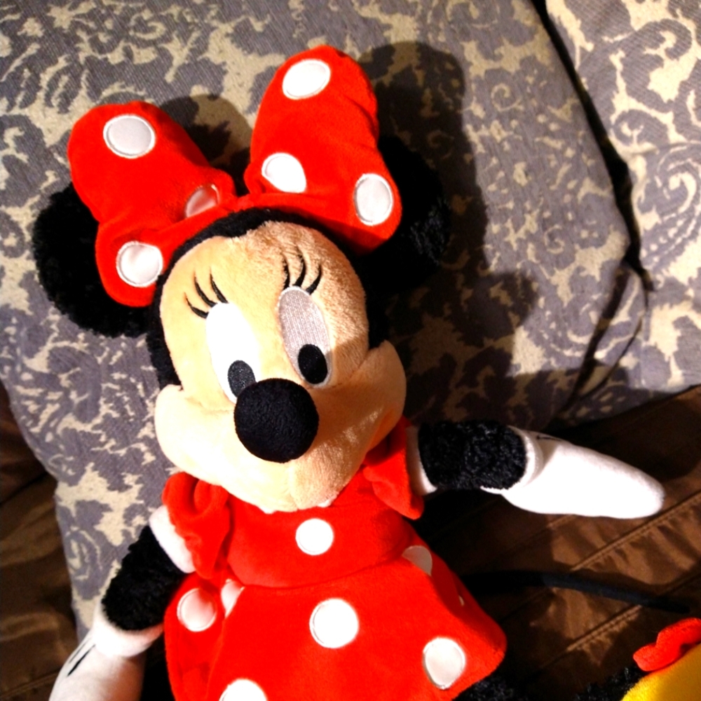 Minnie mouse plush stuffed Walt Disney bear - Picture 12 of 17